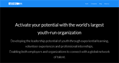 Desktop Screenshot of aiesecph.org